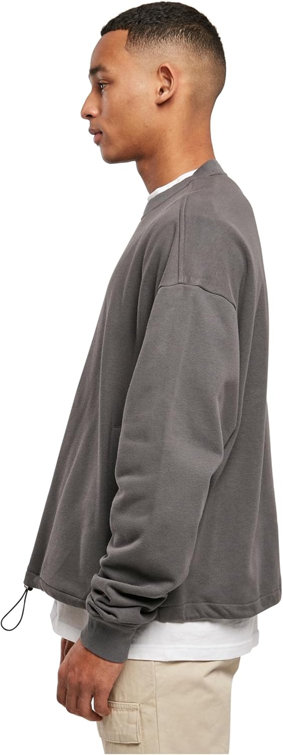 Urban Classics Herren Sport Crew 4XL Darkshadow, 4XL Darkshadow