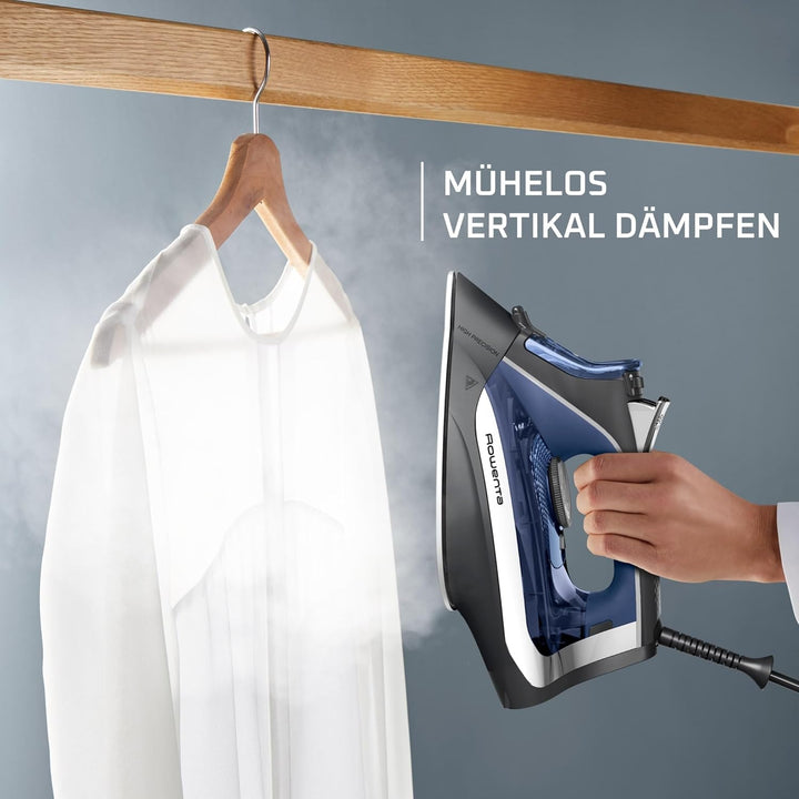 Rowenta DW4301 Acessteam Dampfbügeleisen | 2500 W | 140 g/min Dampfhub und 40 g/min Dauerdampf | Mic