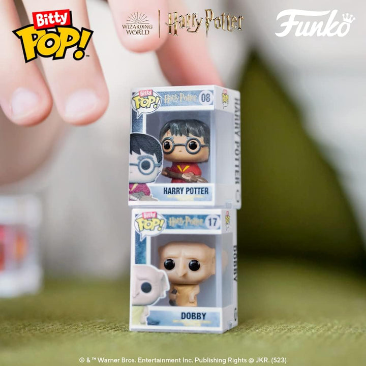 Funko Bitty Pop! Harry Potter - Lord Voldemort™, Draco Malfoy™ (Quidditch™), Bellatrix Lestrange™ un