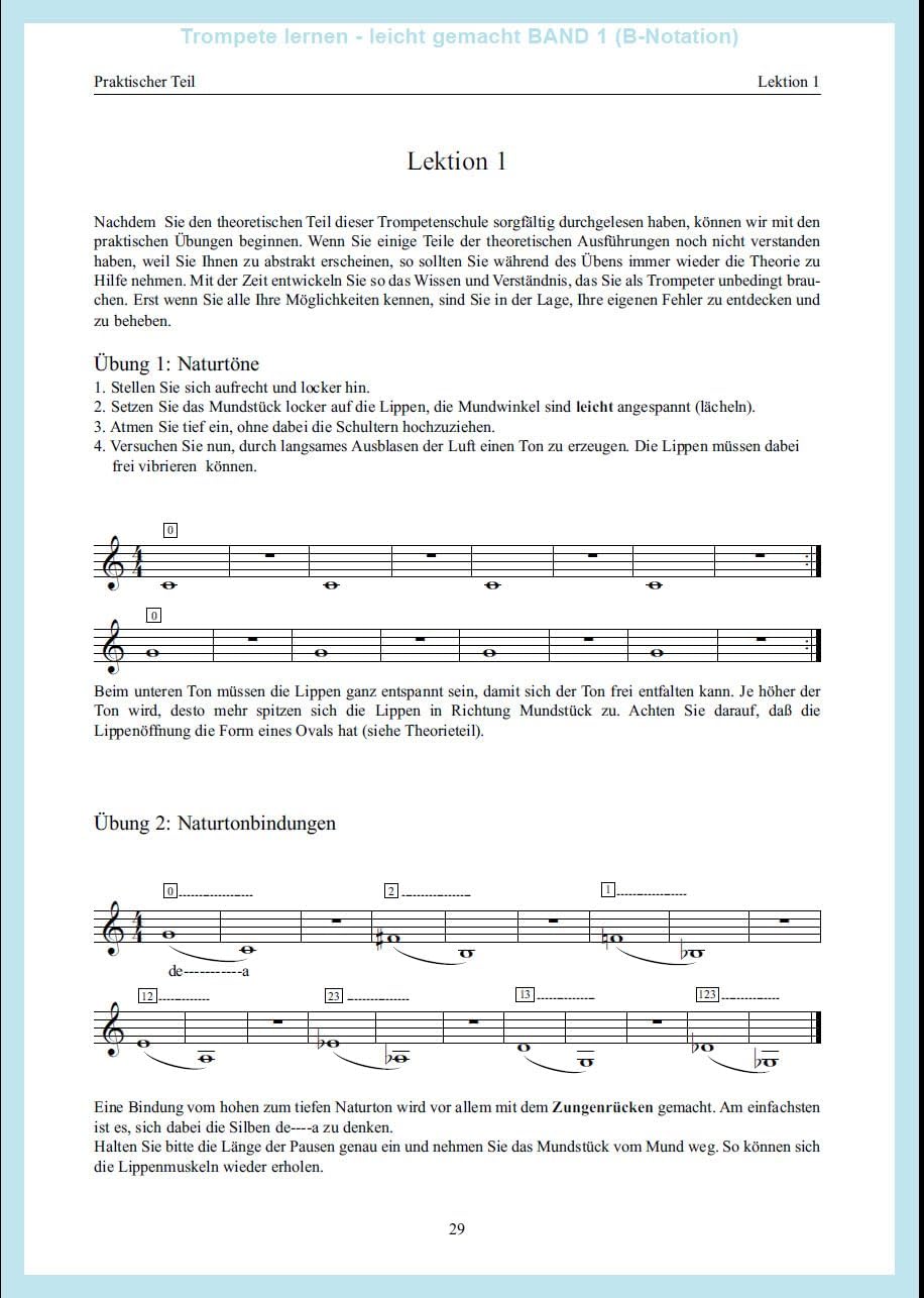 Robert Schweizer Musikverlag Trompete lernen leicht gemacht - Robert Schweizer