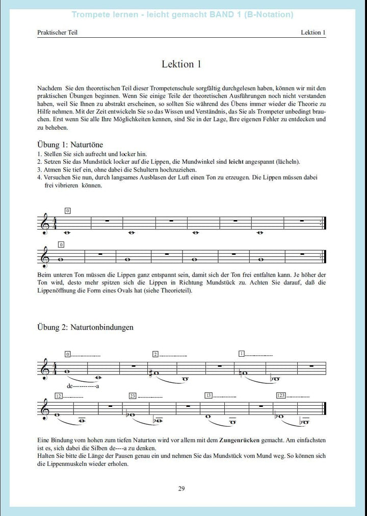 Robert Schweizer Musikverlag Trompete lernen leicht gemacht - Robert Schweizer