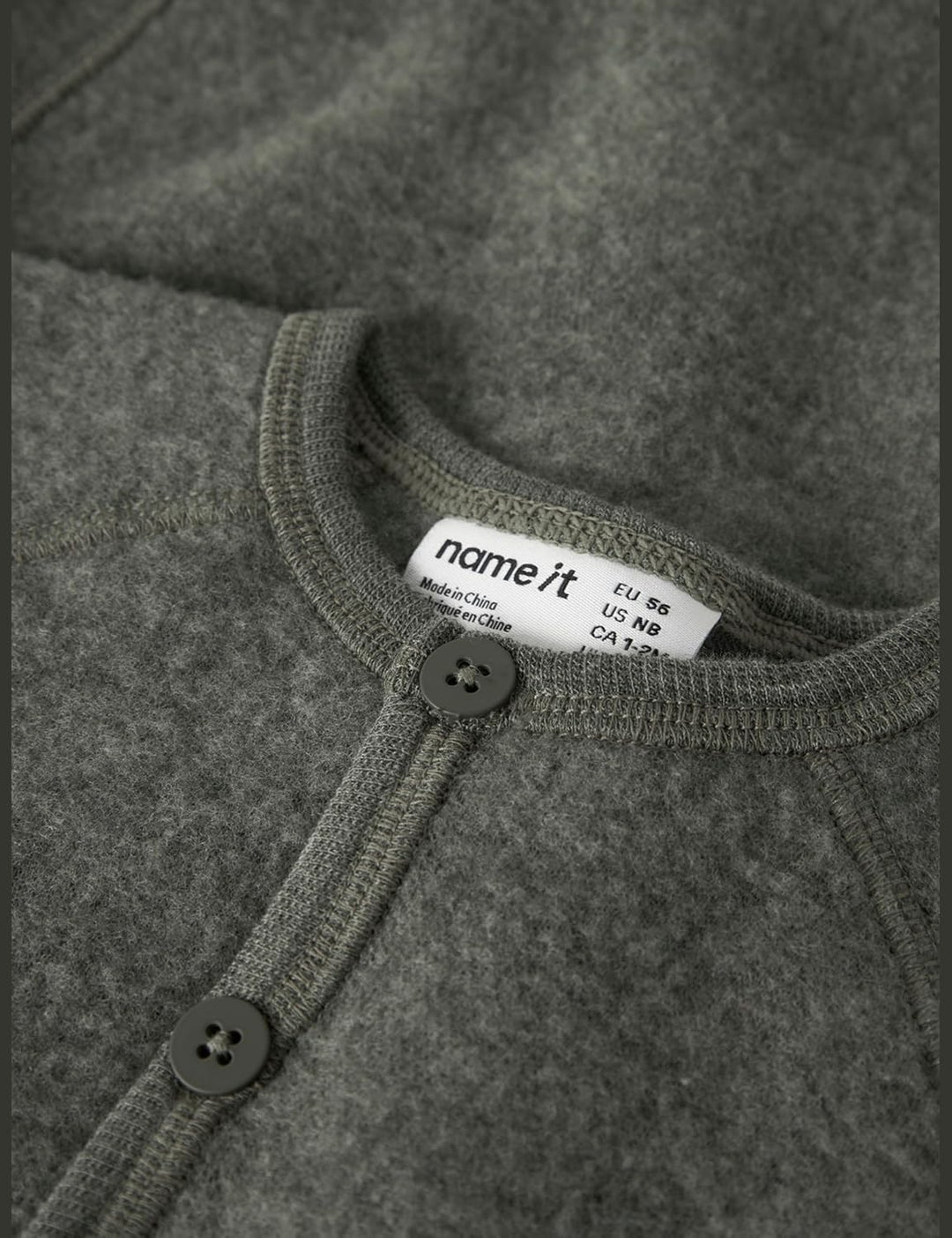 NAME IT Boy Strickjacke Merinowoll 68 Mulled Basil, 68 Mulled Basil