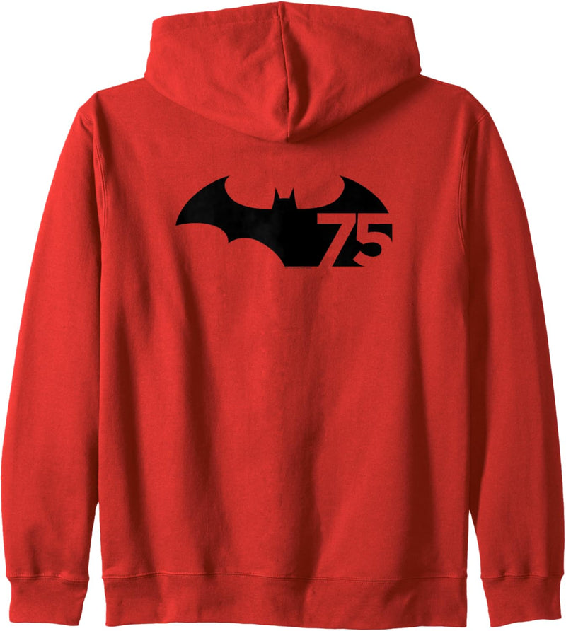 Batman 75 Logo Kapuzenjacke