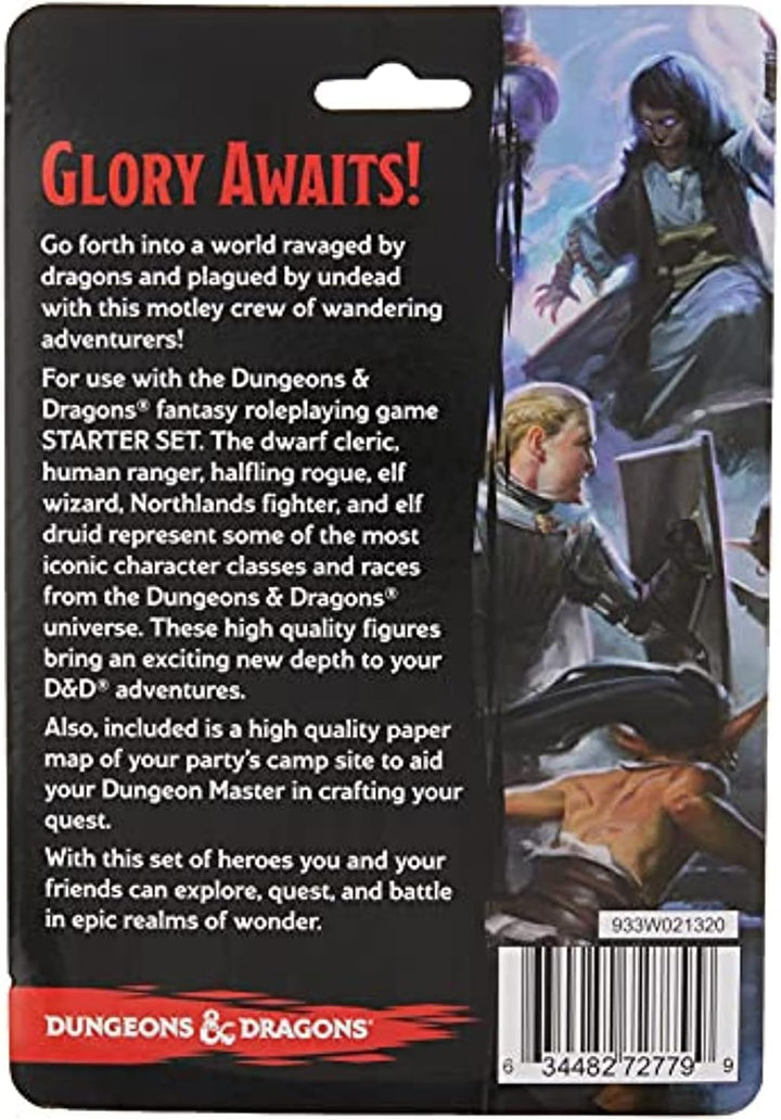D&amp;D Icons of The Realms: Epic Level Starter , DnD miniatures Halloween Epic Starter Set, Epic Starte
