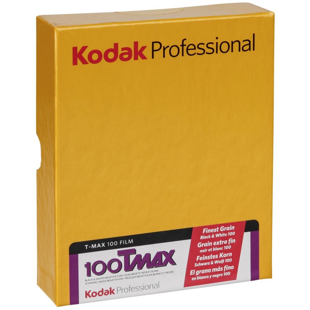 Kodak T-Max 100 10,2 (4 Zoll) x 12,7 cm (5 Zoll) Schwarz-/Weiss Negativ-Filme (50 Blatt)