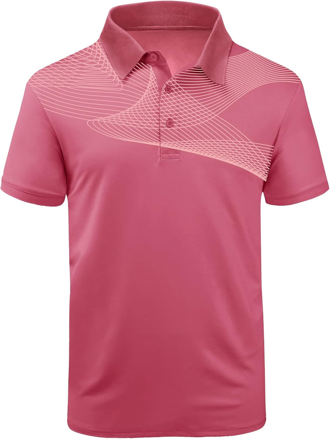 JACKETOWN Poloshirt Herren Kurzarm Polohemd Atmungsaktiv Schnell Trocknend Golf Tennis Polo Tshirt S