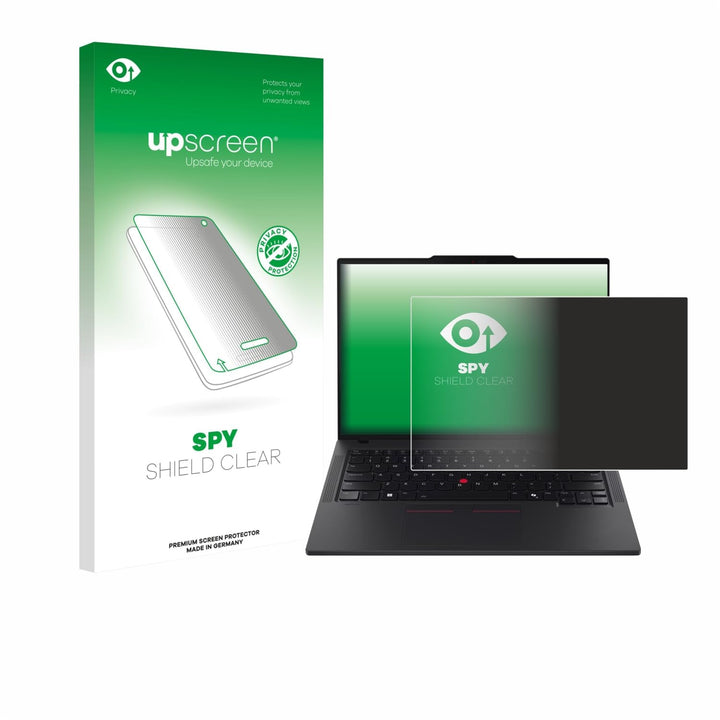 upscreen Anti-Spy Blickschutzfolie für Lenovo ThinkPad T14 Gen 6 Made in Germany, Privacy Screen Dis