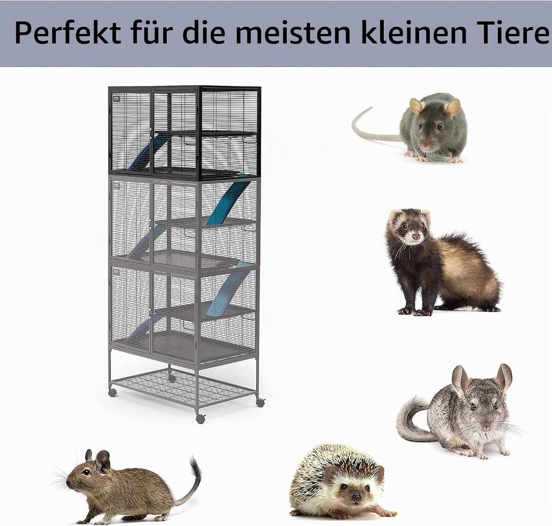 MidWest Deluxe Critter Nation Modell 163 Käfigaufsatz für Kleintierkäfig, kompatibel mit Modellen 16