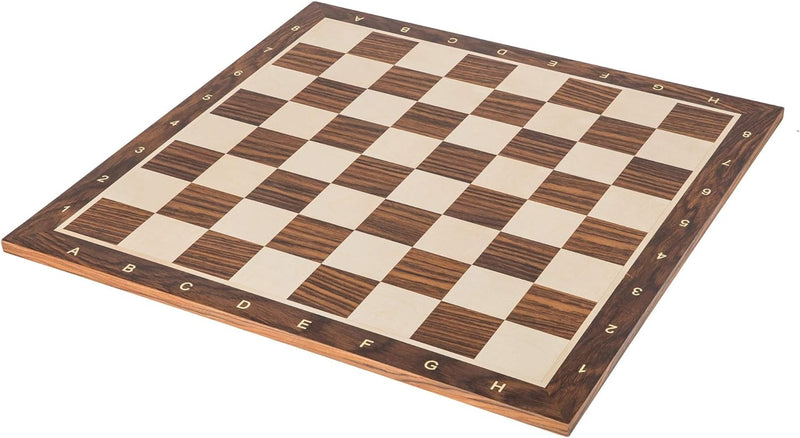 Square - Pro Schach Set Nr. 6 - Deutschland - Exklusiv - Schachbrett - Palisander/Bergahorn + Schach