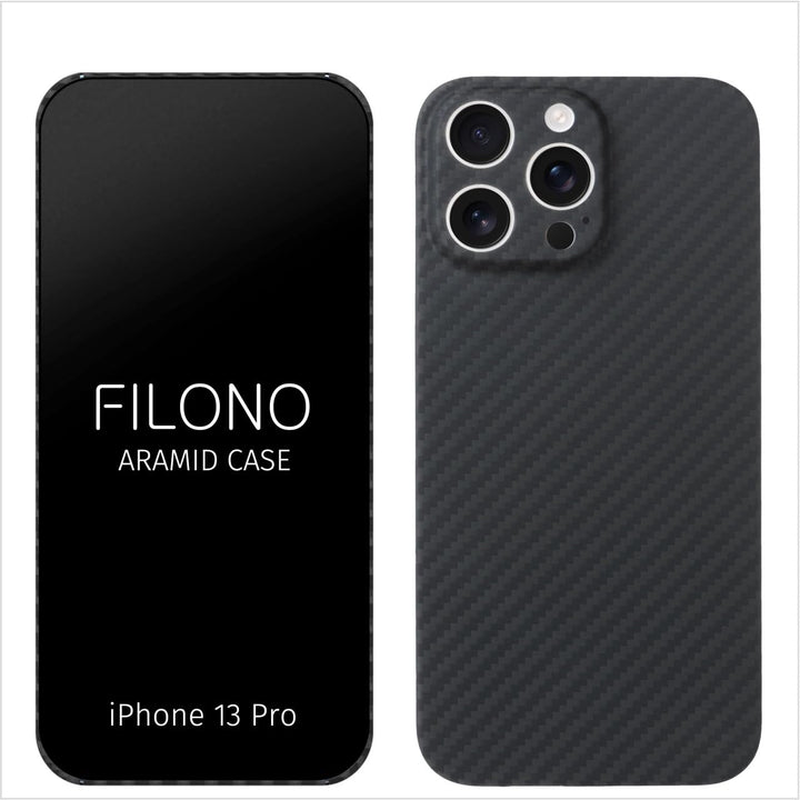 FILONO iPhone 13 Pro Aramid Hülle ultradünn iPhone 13 Pro ARAMID Case, iPhone 13 Pro ARAMID Case