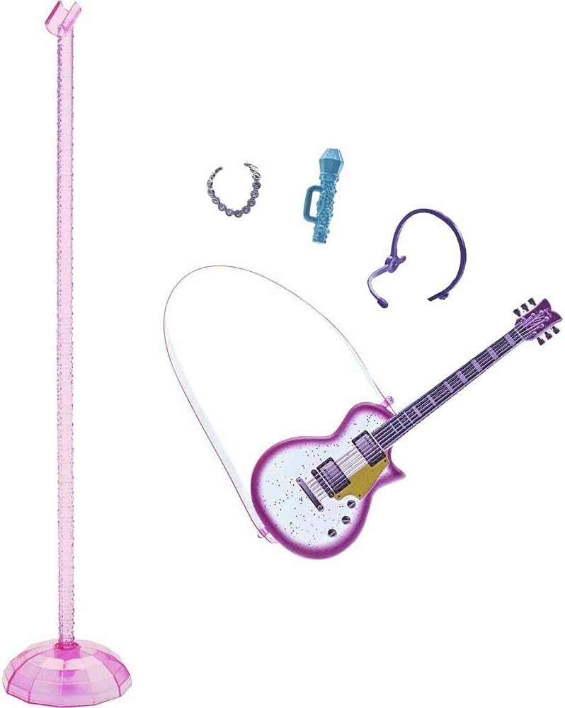 Barbie GYJ24 - "Bühne frei für grosse Träume" Brooklyn Barbie Puppe (ca. 30 cm gross, mit braunen Zö