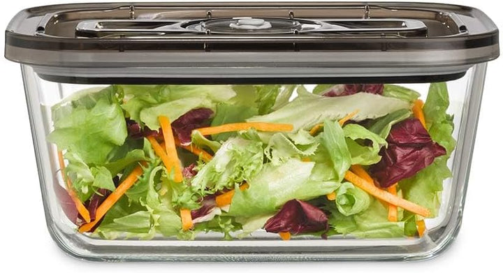 Caso VacuBoxx Eco-Duo S - Vakuum-Frischebehälter / 2 Behälter mit je 500 ml/für druckempfindliche un