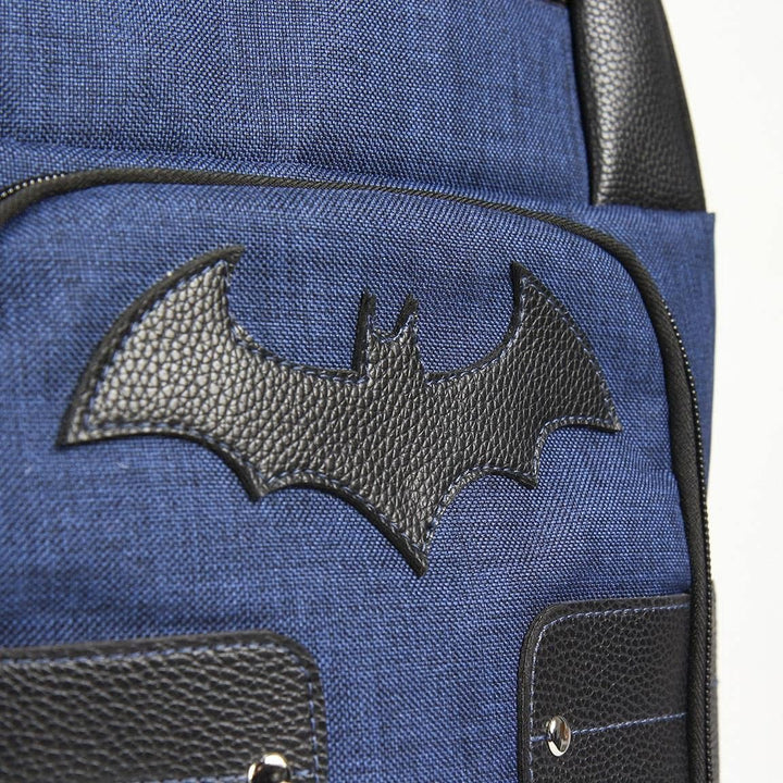 CERDÁ LIFE'S LITTLE MOMENTS - Mochila Casual Travel de Batman de Color Azul - Mochila 46 cm | Licenc