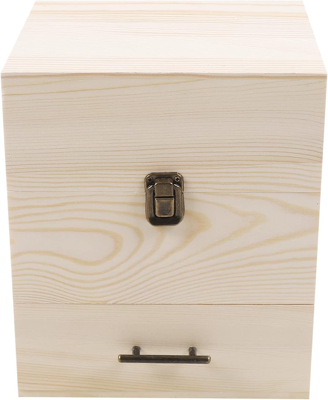 3 Etage Holz Ätherische Öle Aufbewahrung, Koffer für Ätherische Öle, 59 Löcher Aufbewahrungsboxen, f