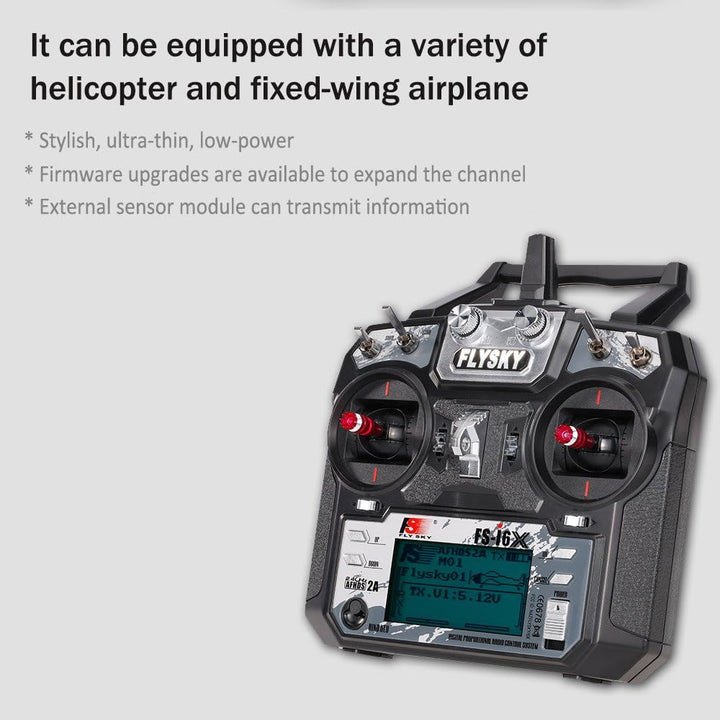 Flysky FS-i6X 10CH 2,4GHz AFHDS RC Transmitter mit FS-iA6B Empfänger