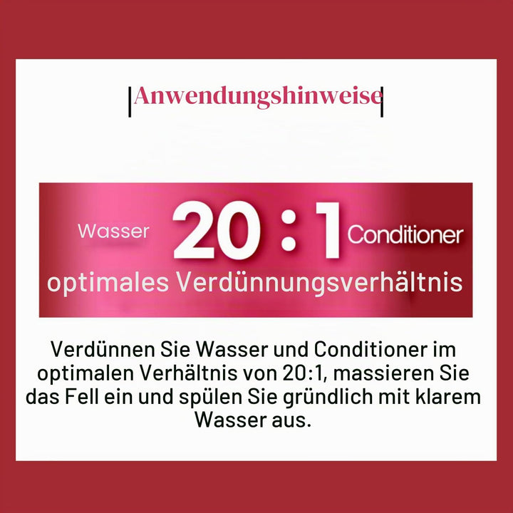 HYPONIC Show Milk Protein Conditioner - Professionelles Show Dog Shampoo für Hochleistung 500 ml