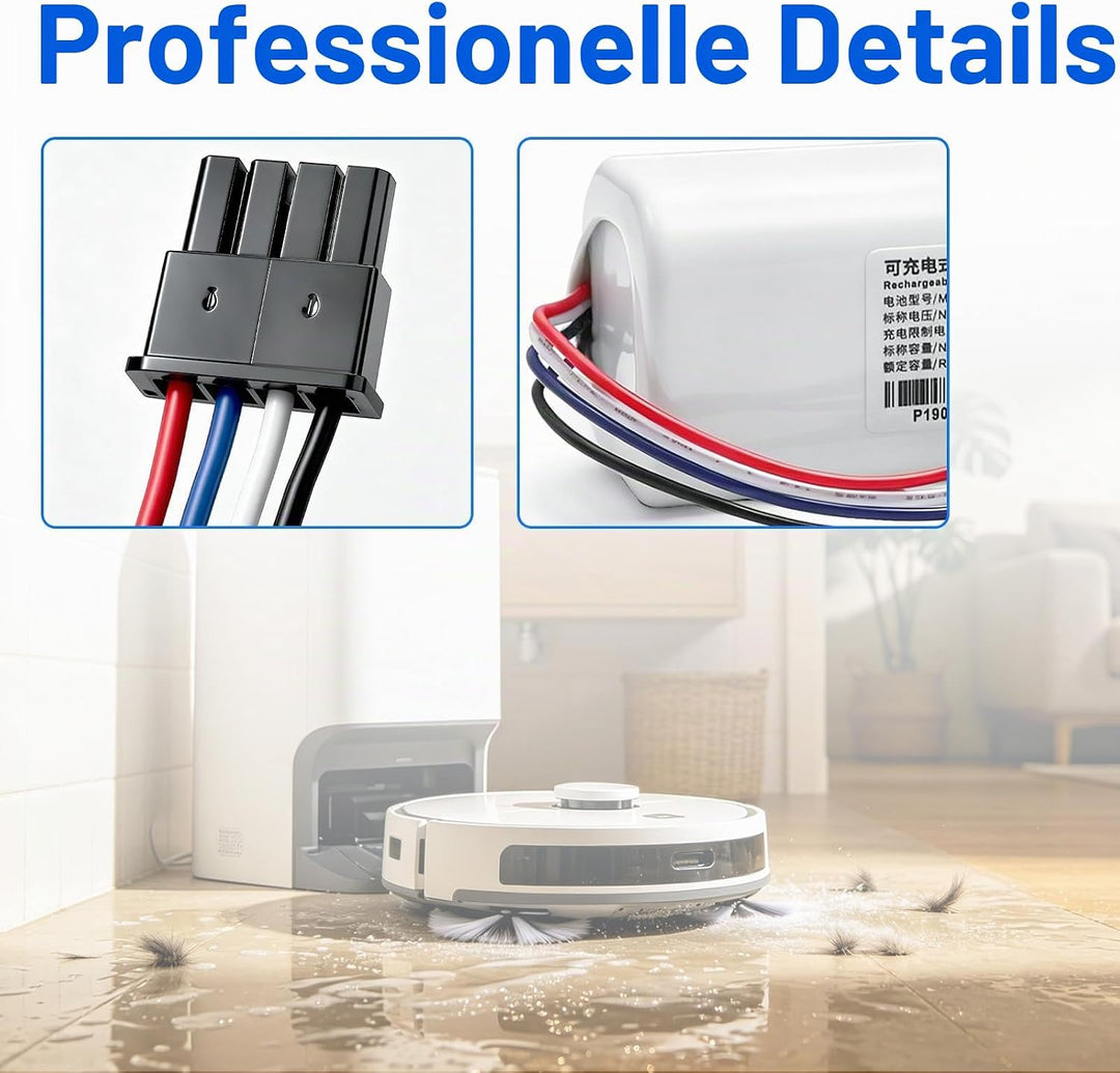 5600mAh Akku für Dreame F9 D9 D9 Pro D9 Max L10 Pro Z10 Pro L10S Ultra Staubsauger – Ersatzbatterie,