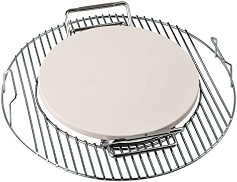 Boomex Pizzastein 30 cm und Halterung für Grill 57646