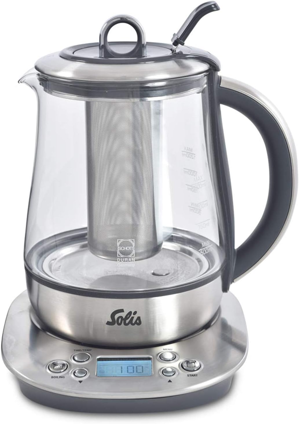Solis Teekessel Digital 5515 Wasserkocher und Teekocher - Wasserkocher mit Temperatureinstellung und