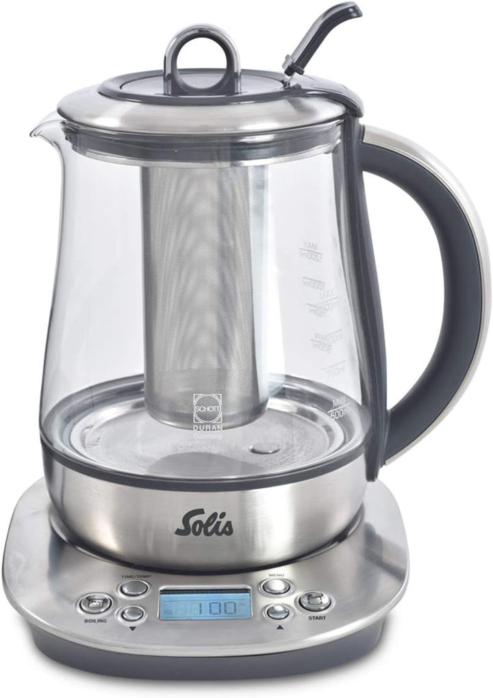Solis Teekessel Digital 5515 Wasserkocher und Teekocher - Wasserkocher mit Temperatureinstellung und