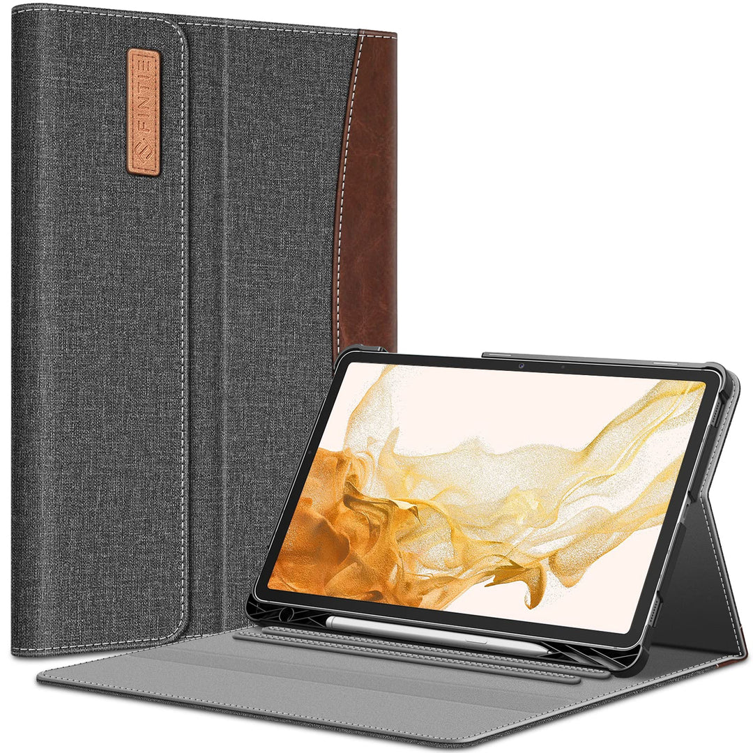 Fintie Hülle für Samsung Galaxy Tab S8 Plus 2022/S7 FE 2021/S7 Plus 2020 12.4 Zoll, Multi-Winkel Bet