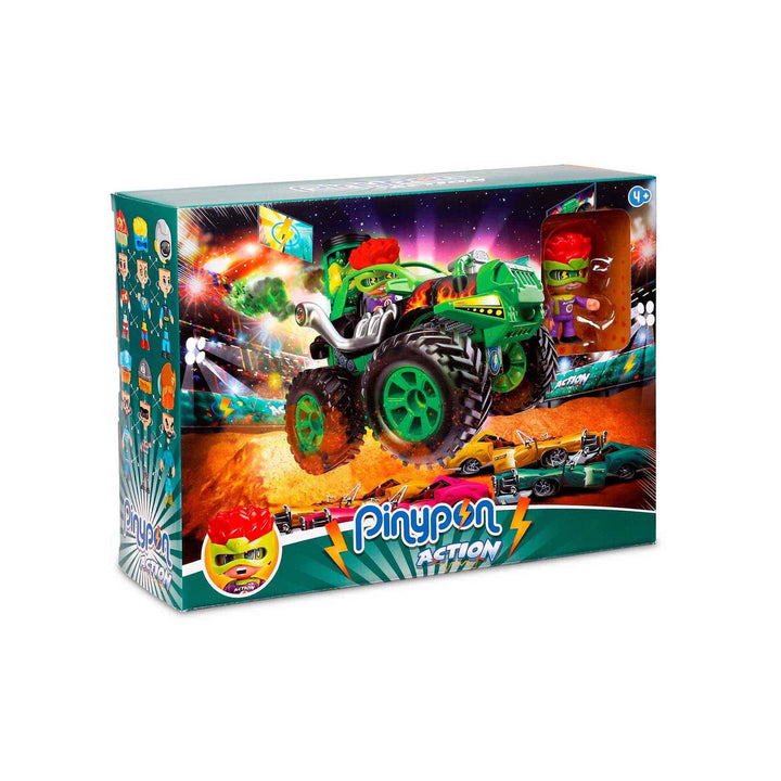 Pinypon Action 700017051 Big Foot Pinypon Spielzeug, bunt, Talla única