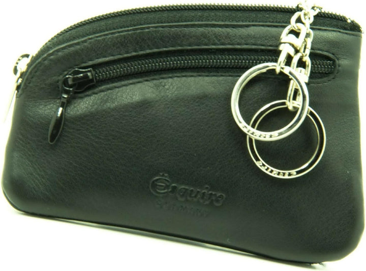 Esquire Schlüsselmäppchen Schlüsseletui Logo Schwarz 398510