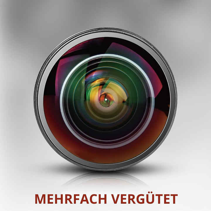Meike 8mm f3.5 Ultra Weitwinkel Fisheye Objektiv für Canon EOS EF Mount DSLR Kameras EOS 70D 77D 80D
