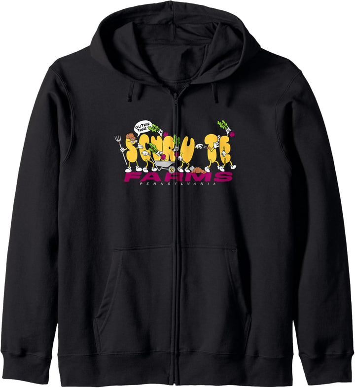 The Office Schrute Farms Alphabetische Zeichen Kapuzenjacke