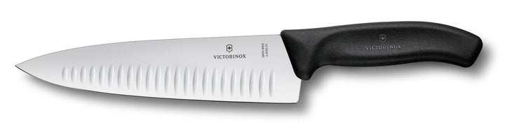 Victorinox, Swiss Classic, Profi Tranchiermesser, Extra Scharfe Klinge, Kullenschliff, 20 cm, Robust
