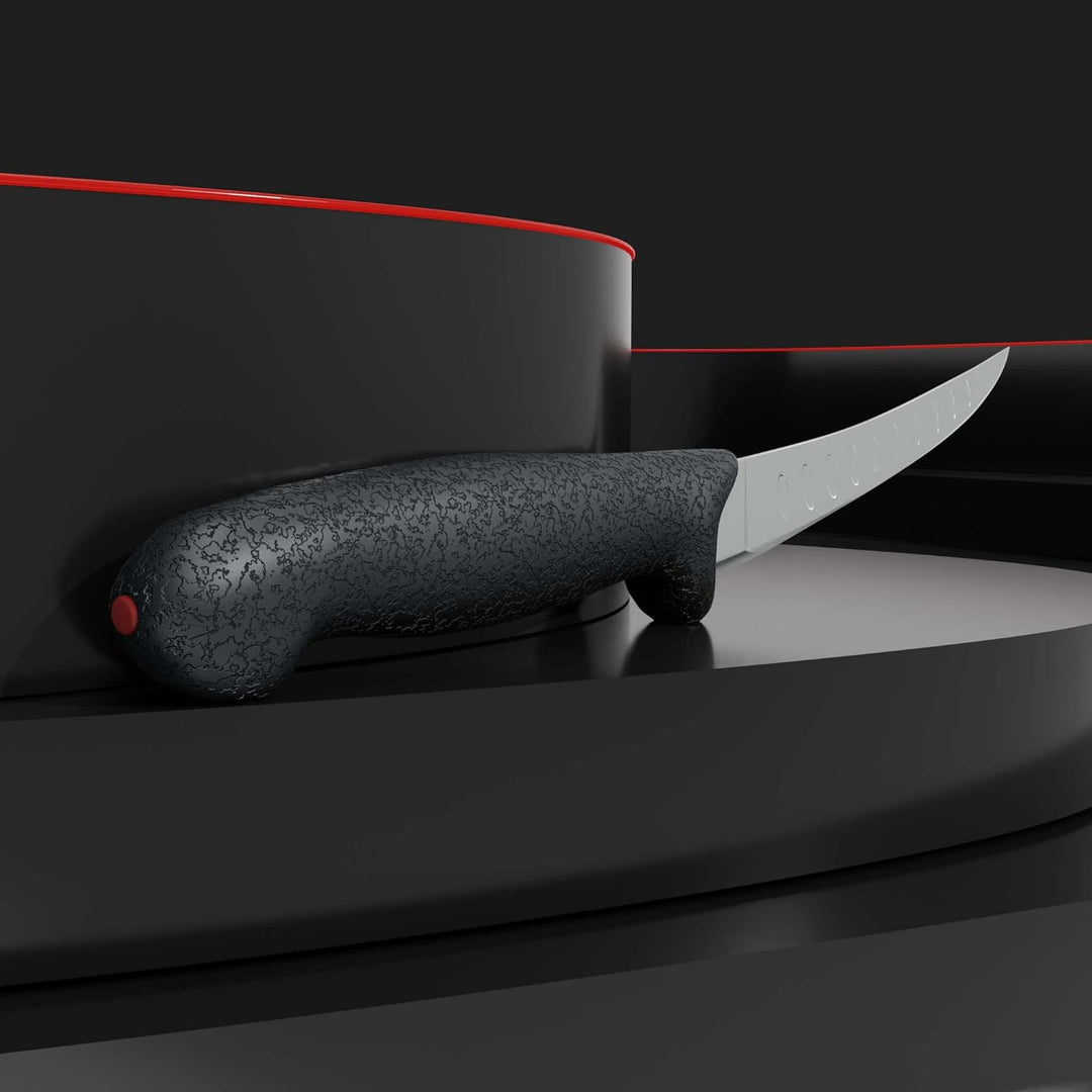 Giesser seit 1776 - Made in Germany - Ausbeinmesser rutschfest PrimeLine, 15 cm Klinge mit Kullen, s