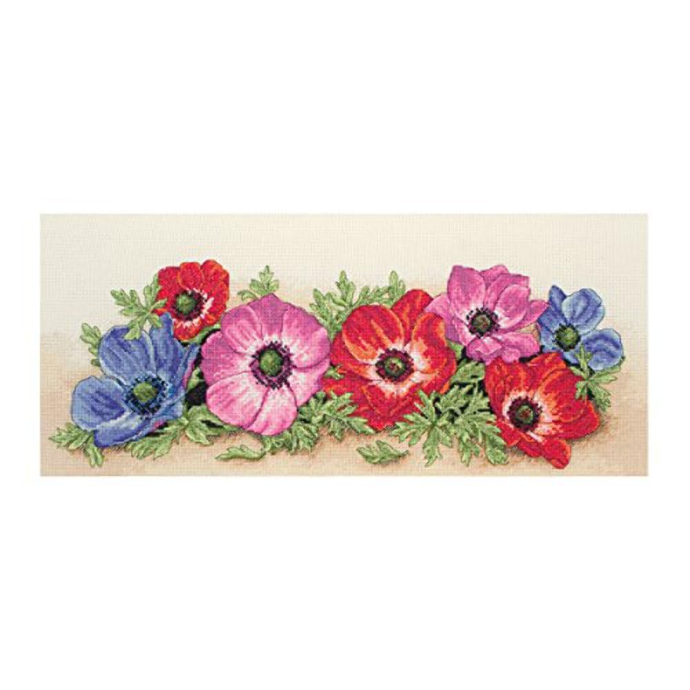 Anchor Kreuzstich-Set, 100% Baumwolle, Mehrfarbig, 47x14cm