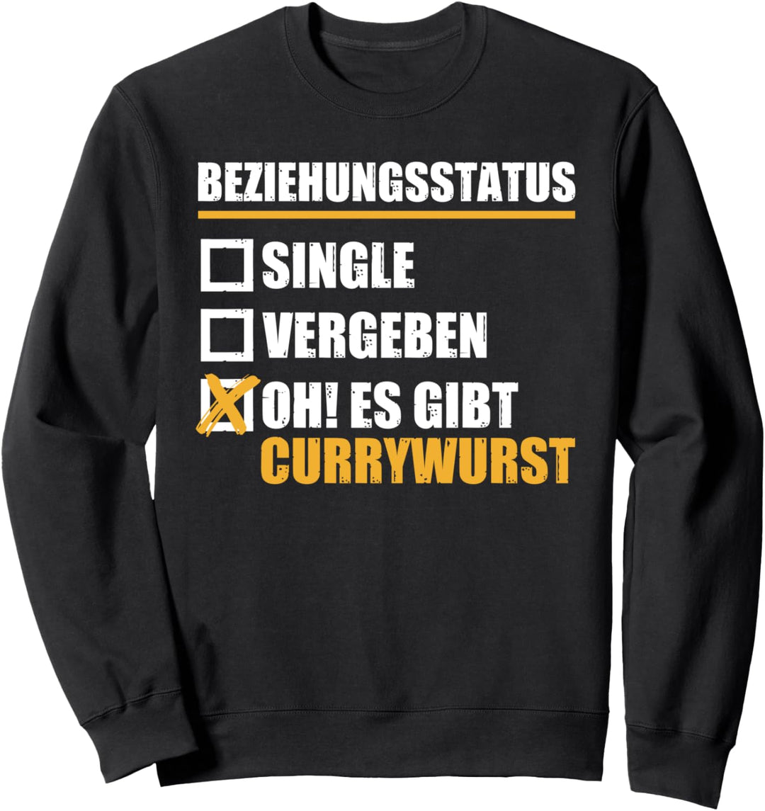 Single vergeben Currywurst Imbiss Ruhrpott Carpaccio Sweatshirt