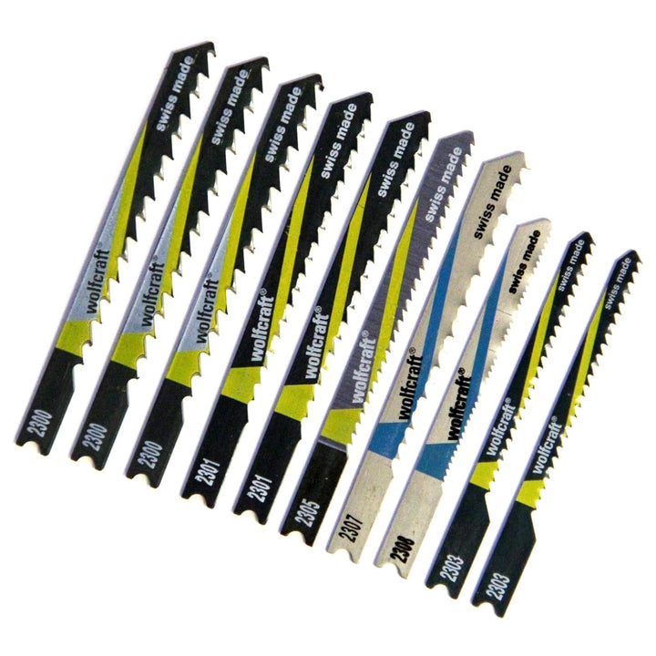 Stichsägeblätter Set 20-teilig, Swiss Made, für Holz (HCS) & Metall (HSS), U-Schaft-Aufnahme, kompat