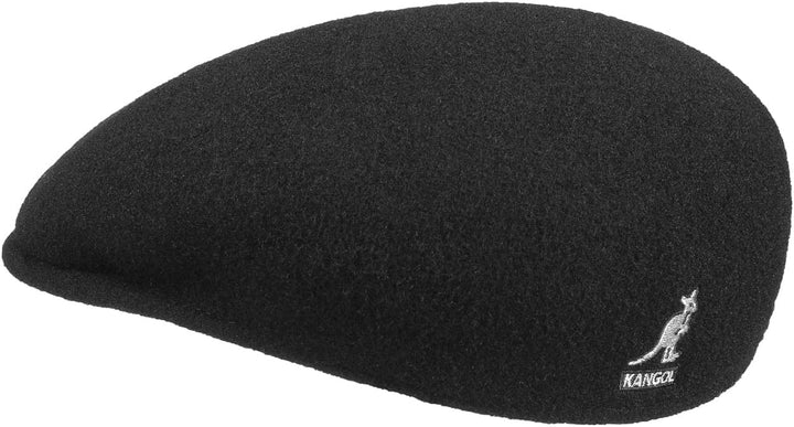 Kangol Herren Schirmmütze Wool 504 S Schwarz, S Schwarz