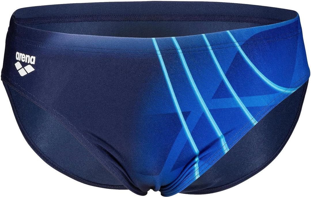 ARENA Men's Swim Briefs Placement Navy-Bright Blue XXL Navy Martinica, XXL Navy Martinica