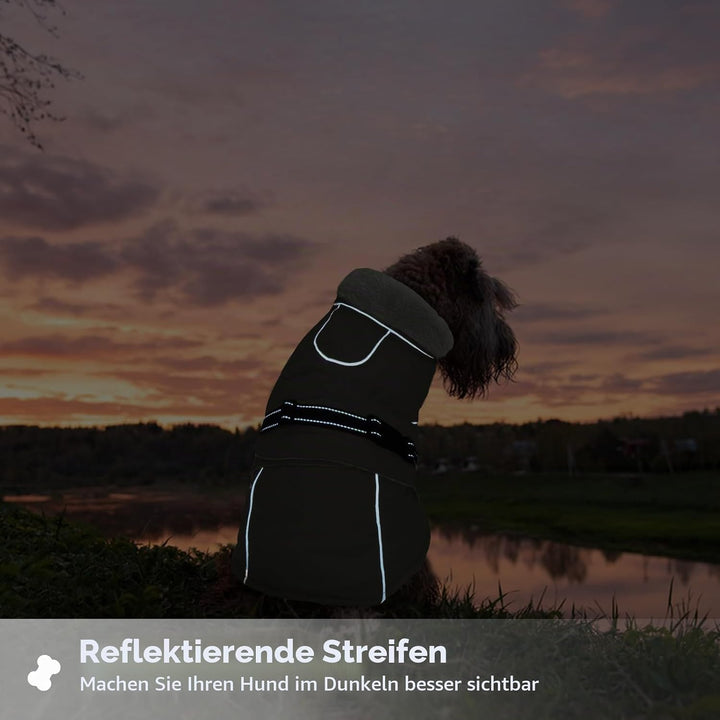 Hundemantel XXL, Hundejacke Grosse Hunde Fleecemantel Hund Hundepullover Grosse Hunde Warmer Hundema