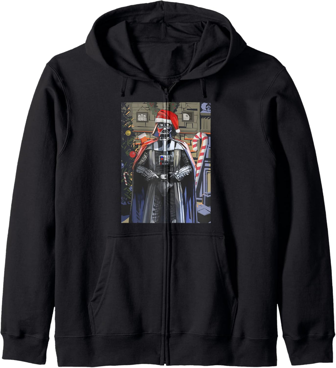 Star Wars Christmas Darth Vader Seasons Greetings Poster Kapuzenjacke