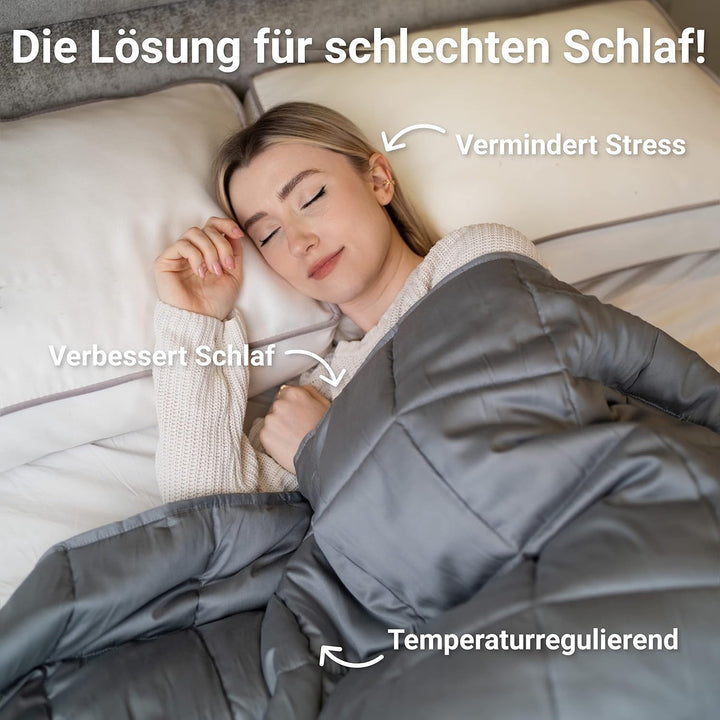 ScandinavianRest Weighted Blanket (140x220cm 7Kg), 140x220cm 7Kg