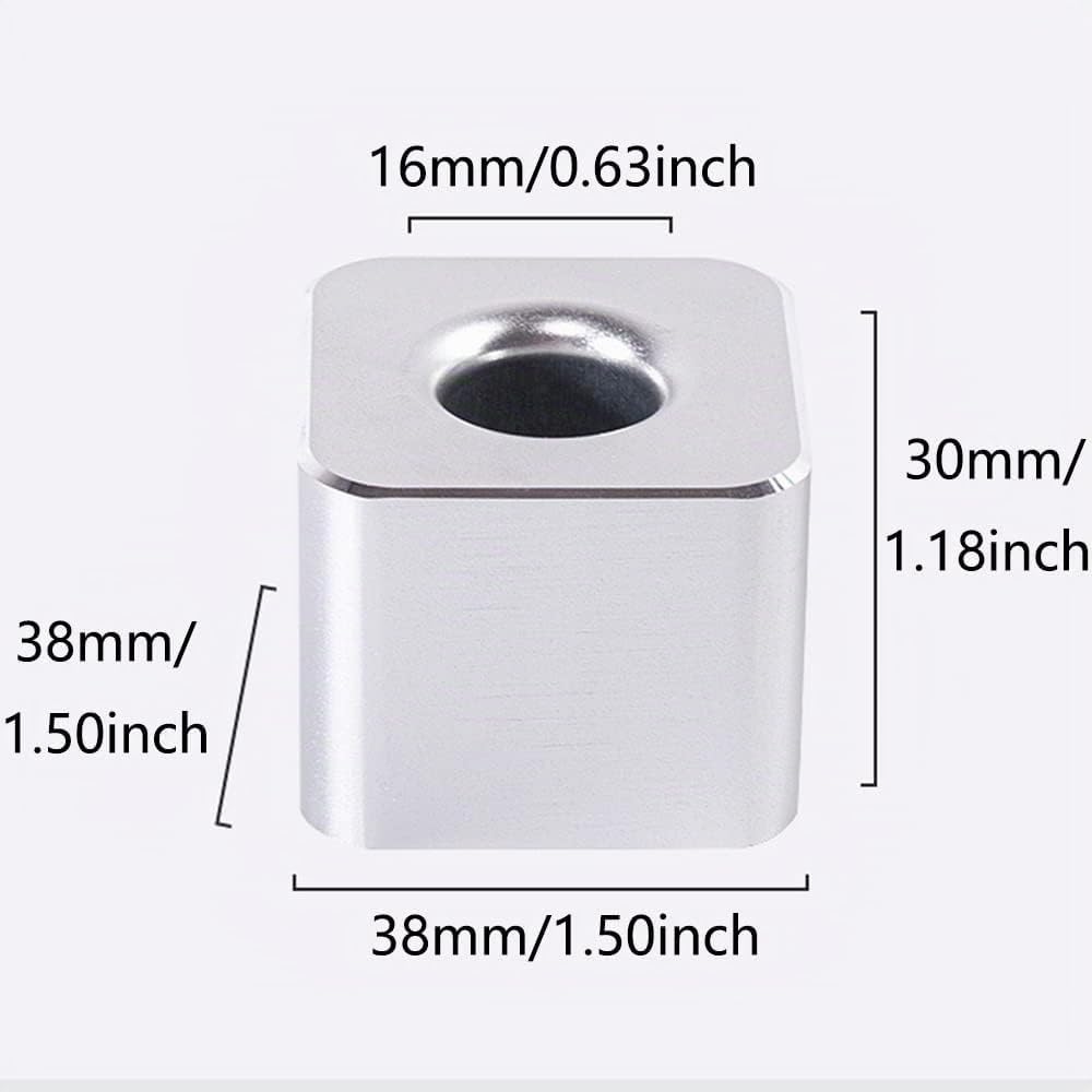 TopHomer Mini-Stifthalter für Schreibtisch, Aluminiumlegierung, Stiftständer, Desktop, kreative Verz
