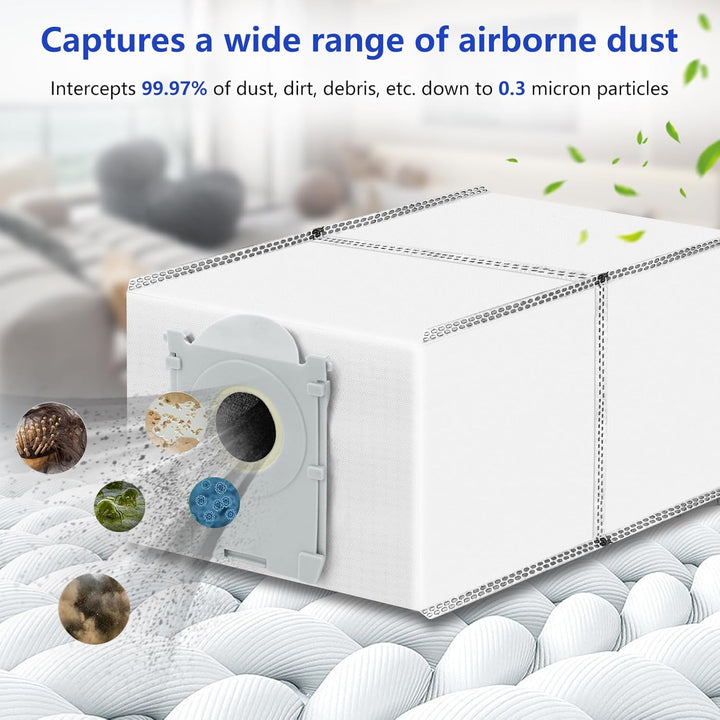 16 Stück Ersatz-Zubehör-Set für Ecovacs Deebot T50 Max/T50 Pro/T50 Omni/T50 Pro Omni Staubsauger, Ha