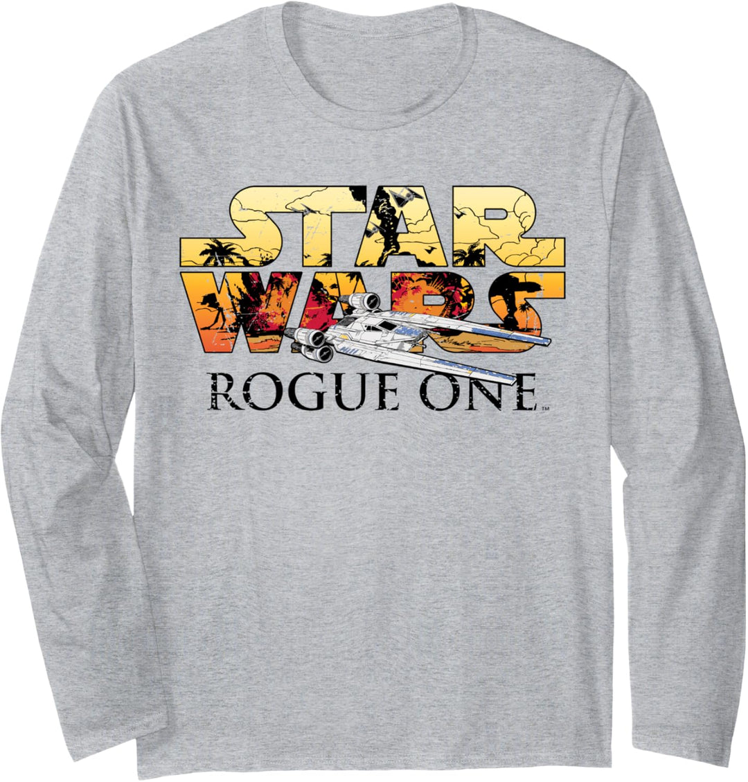 Star Wars Rogue One U-Wing Logo Langarmshirt