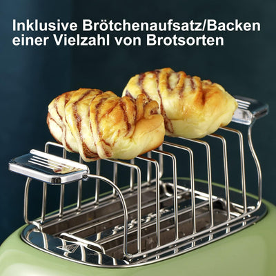 Wiltal toaster wasserkocher set, frühstücksset toaster wasserkocher, Wasserkocher aus Edelstahl, 220