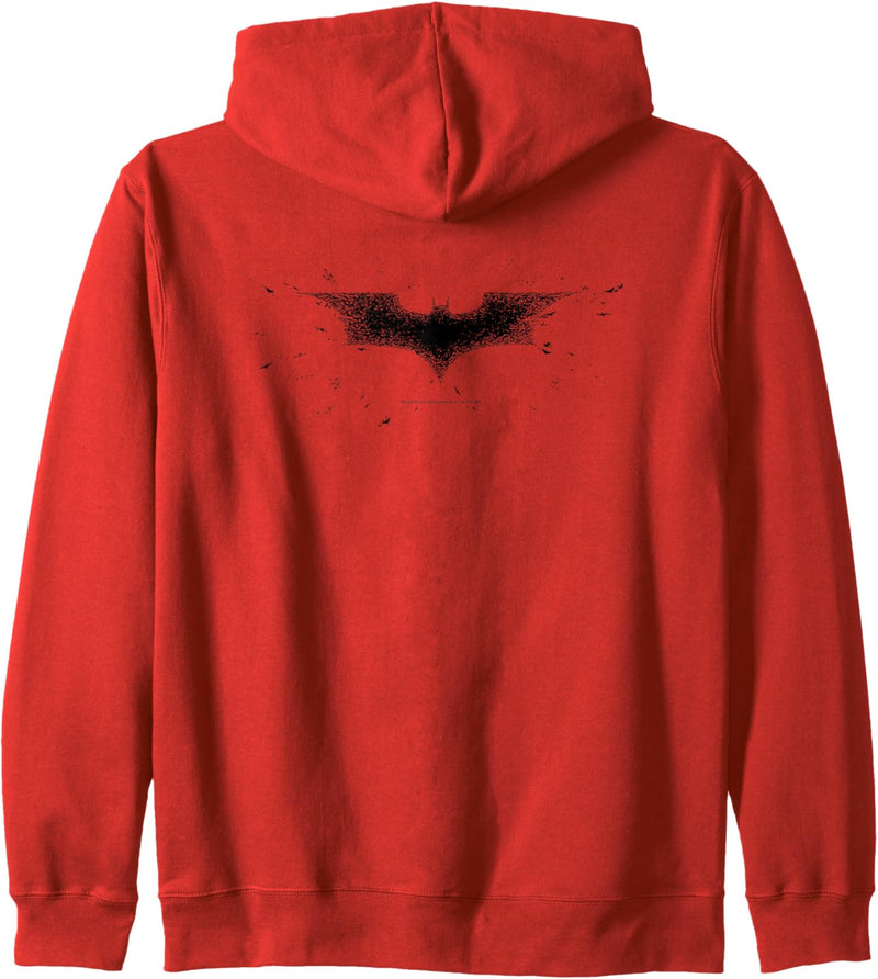 Batman Dark Knight Bats Logo Kapuzenjacke