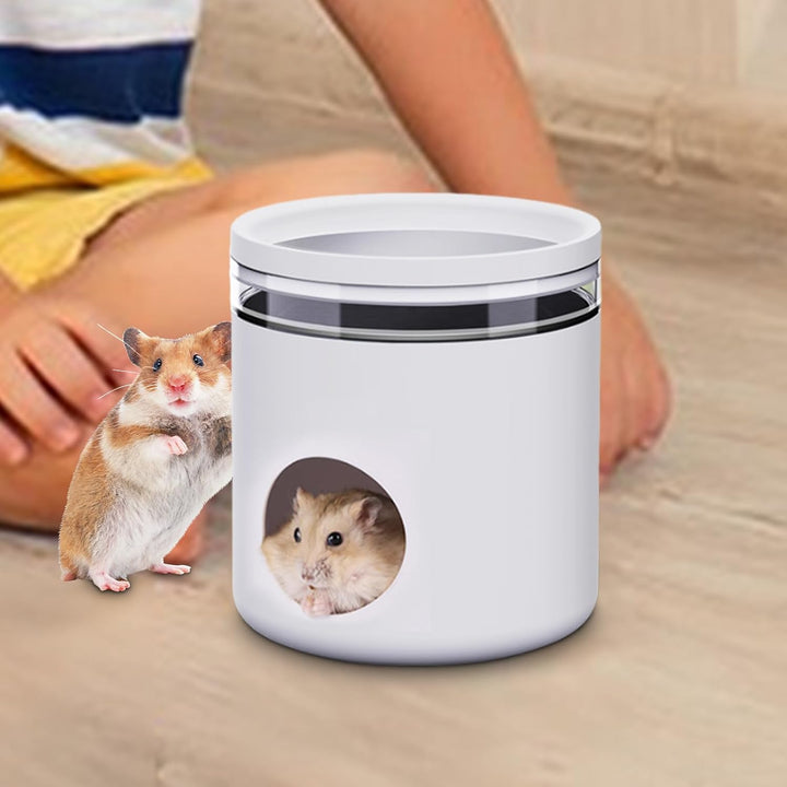 Hamster versteckt sich Hamsterverstecke | Hütte im Käfig, Verstecken des Nestes – Kreativer Lebensra