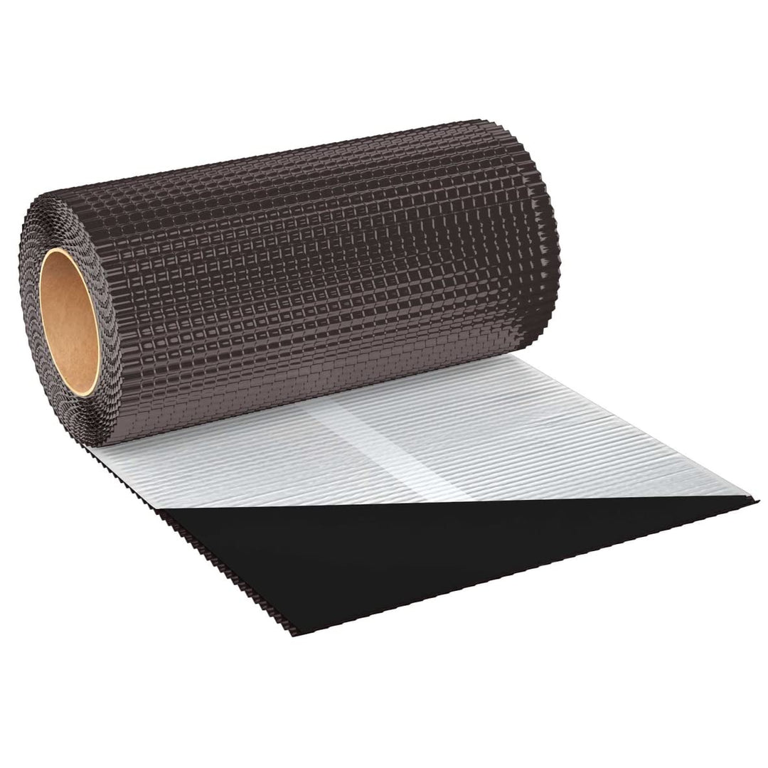 RAL8019 Kaminanschlussband Bleiband EUROVENT STANDARD PB 300 mm x 5 m Wandanschlussband Dach Kamin W