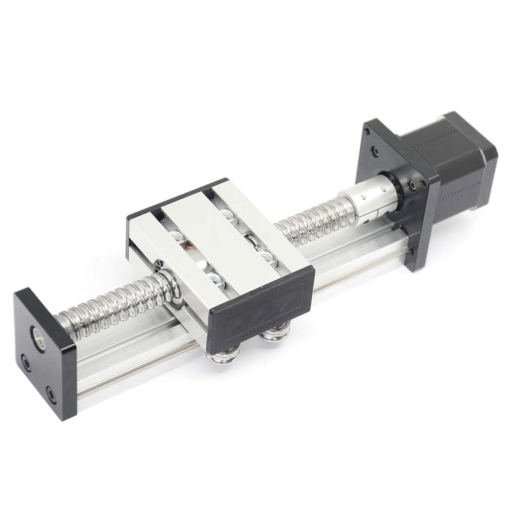100mm effektive Länge Linear Schienenführung Kugelumlaufspindel SFU1605 mit NEMA17 Schrittmotor für