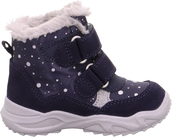 Superfit Mädchen Glacier Warm Gefütterte Gore-tex Schneestiefel 21 EU Weit Blau 8020, 21 EU Weit Bla