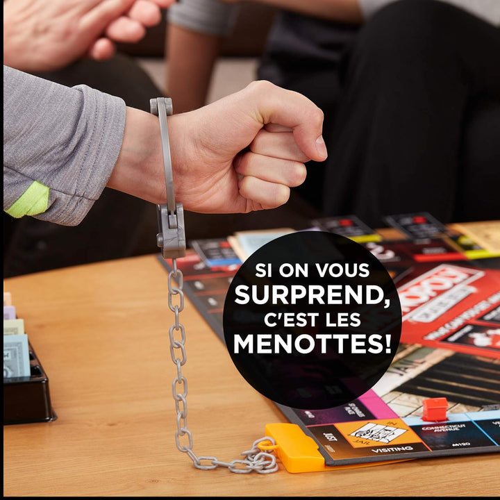 Monopoly Dreiecks, Gesellschaftsspiel, Brettspiel für die Familie, französische Version, ab 8 Jahren