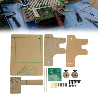 BDM-Rahmenset, BDM100-Rahmenadapter-Set Universelle PMMA-Metall-Programmierhalterung ECU-Chip-Diagno